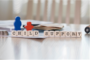 Child Support Wooden Letters