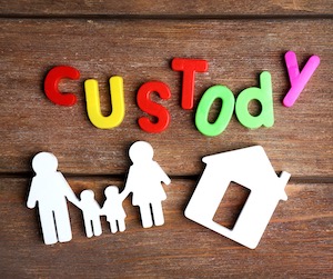 Custody letter magnets