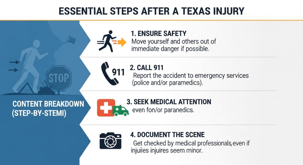 Essential Steps After a Texas Injury