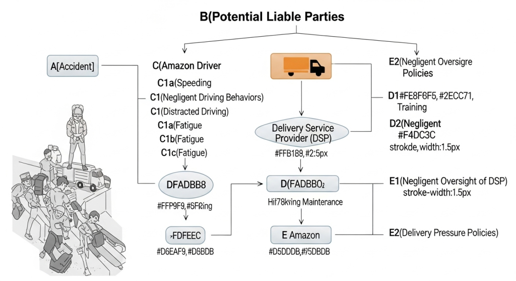 Potential Liability in Amazon Truck Accident