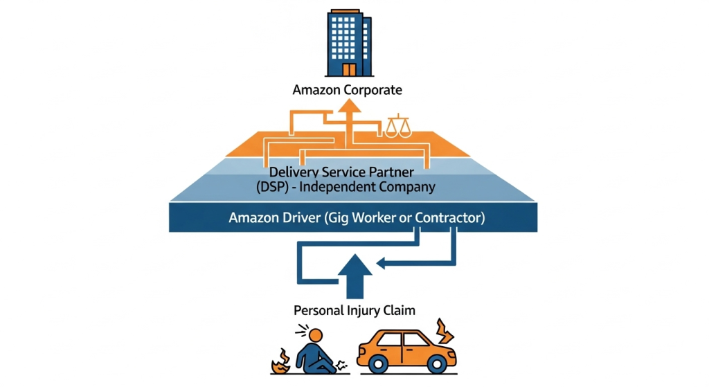 The path to compensation after an Amazon vehicle accident