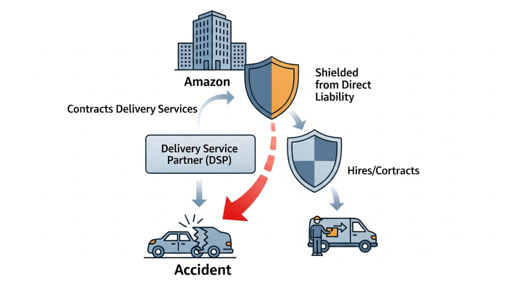 Amazon Truck Accidents in Galveston