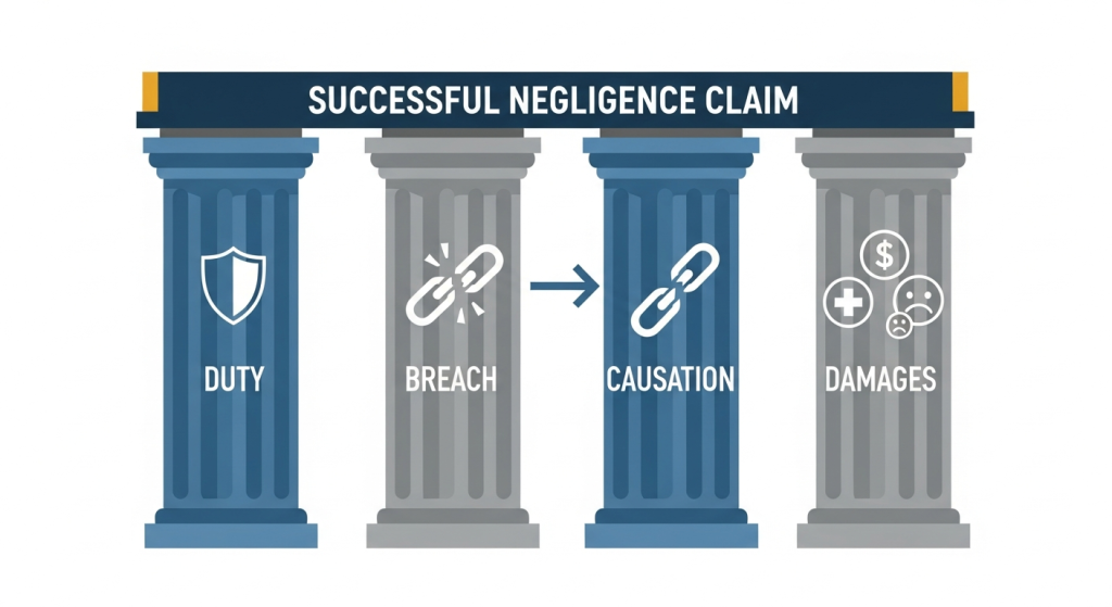 successful negligence claim